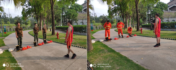 安保比武技能培训